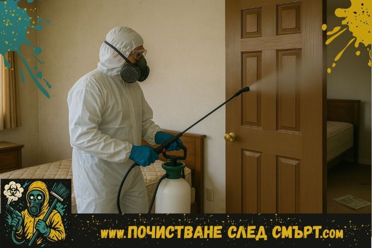 Дезинфекция след самоубийство