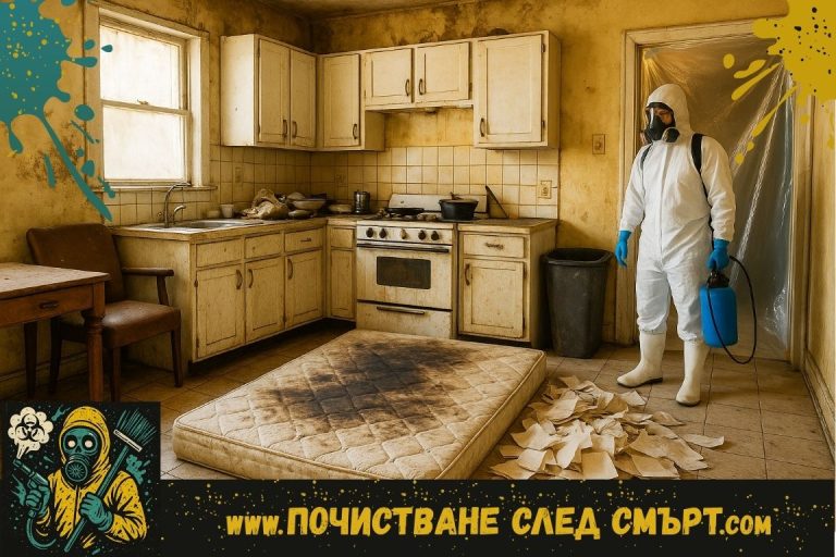 Почистване след смърт на човек