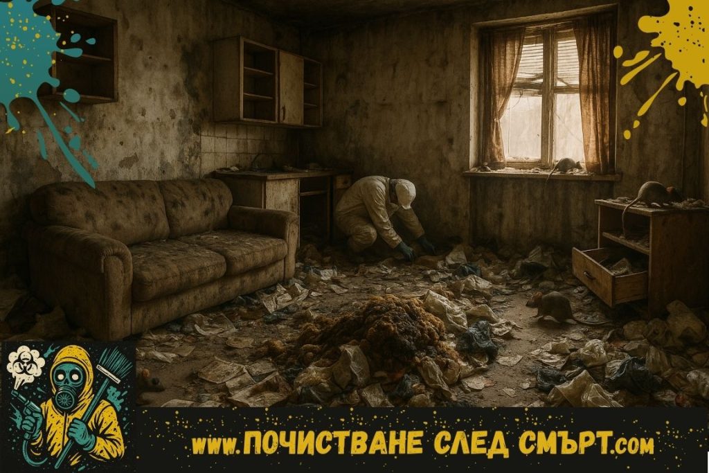 Спешно почистване сле разложен труп