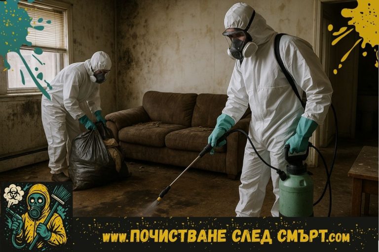Почистване след труп с разложение