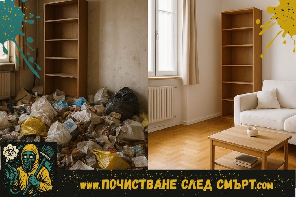 Фирма за експресно почистване след клошар