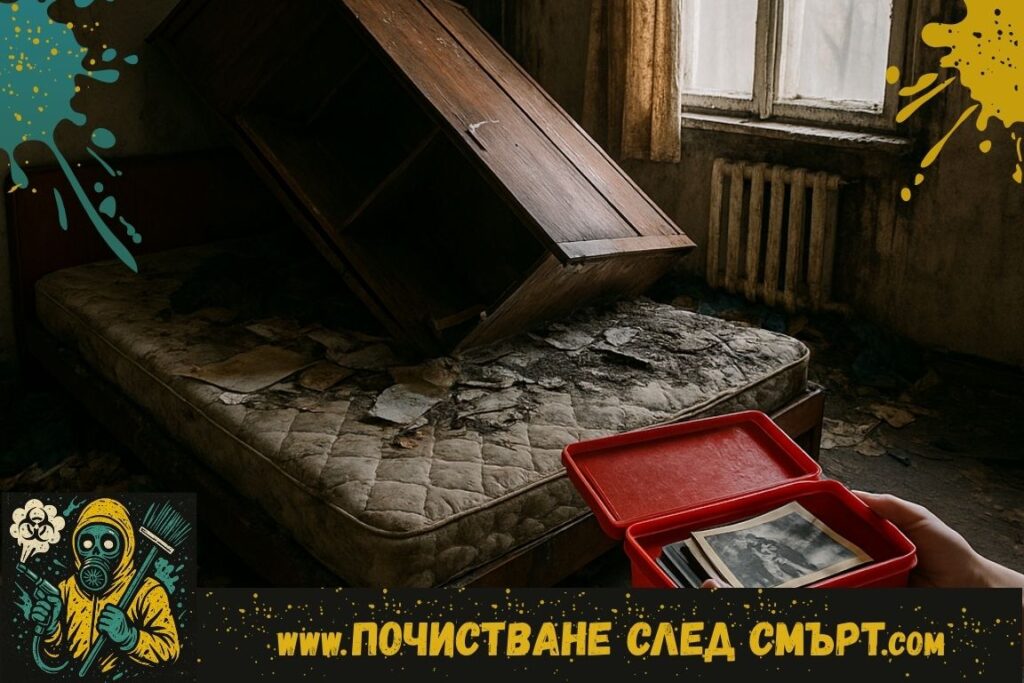 Почистването след смърт на клошар е сложна и деликатна задача, която изисква професионален подход.