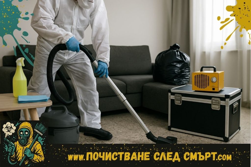 дезинфекция и почистване след смъртен случай