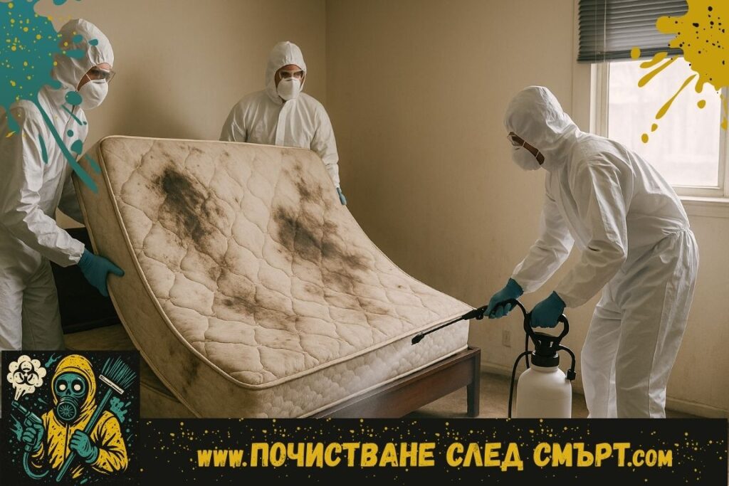 Услуги за почистване след труп на добра цена за София