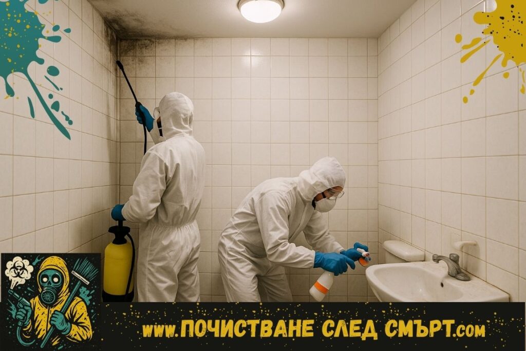 Почистване и дезинфекция след разложен труп в София, Пловдив, Русе