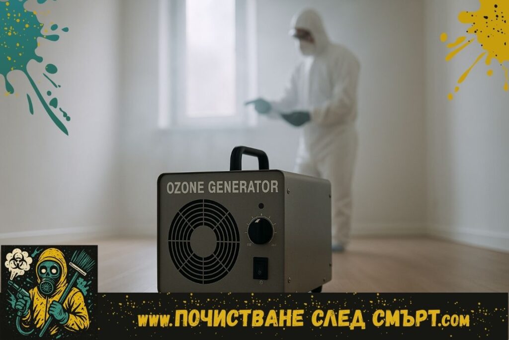 Озониране и дезинфекция след смърт