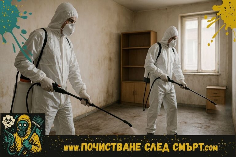 Фирма за почистване след смърт в Русе и района