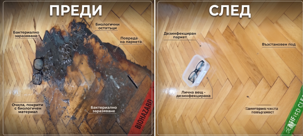 Спешно почистване след смърт в кв. Младост, София